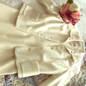 Cream colored Talbots dress suit. Like new!